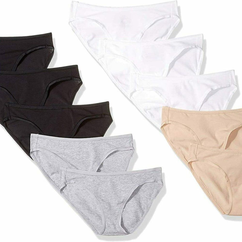 Amazon Essentials Womens Neutral Bikini Bottom M